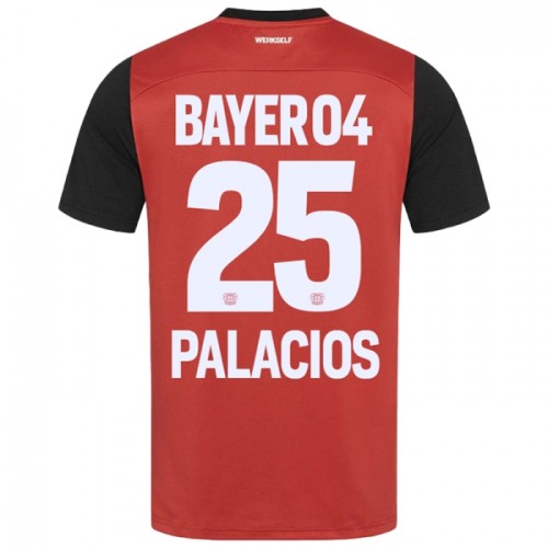 Dresovi Bayer 04 Leverkusen Exequiel Palacios 25 Domaći 2024-25 - Kratki Rukavima Dresovi Bayer 04 Leverkusen Exequiel Palacios 25 Domaći 2024-25 - Kratki Rukavima